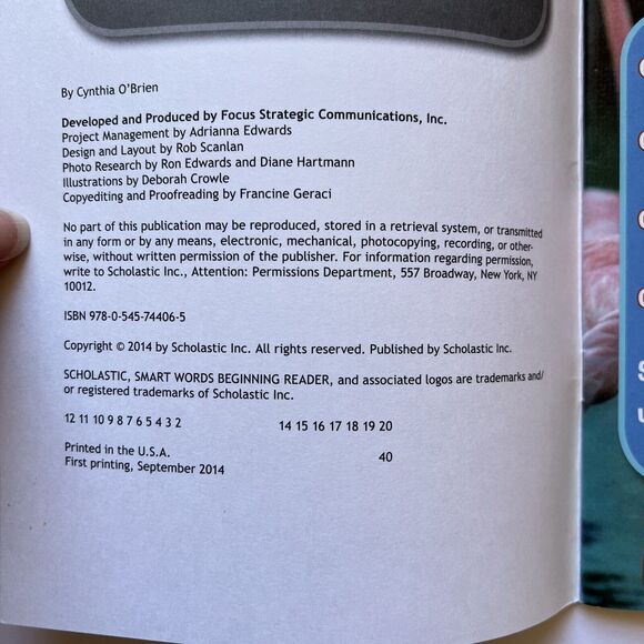 Set of 5 Smart Words Beginning Reader Childrens Books Nature Paperback - Picture 12 of 16